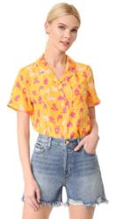 Adam Selman Raine Pajama Shirt