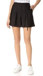 Grey Jason Wu Belted Shorts