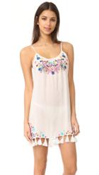 Bindya Embroidered Floral Cover Up Dress