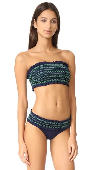 Tory Burch Costa Bandeau Bikini Top