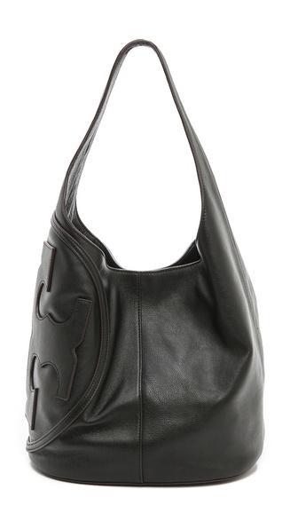 Tory Burch All T Hobo Bag - Black