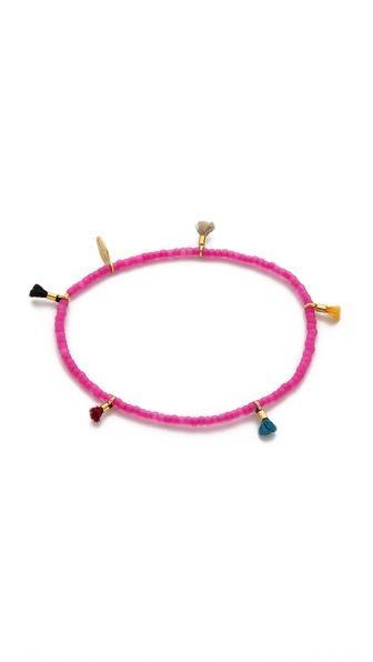 Shashi Lilu Bracelet - Hot Pink