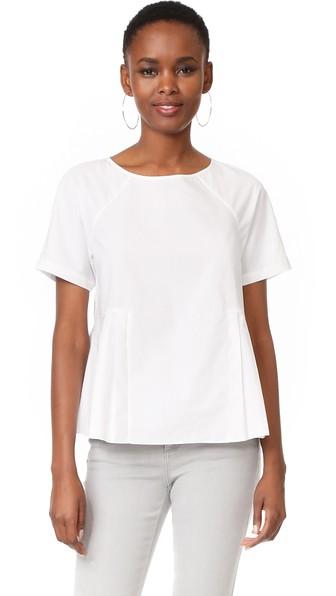 M Patmos Clement Pleated Cotton Top