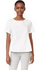 M Patmos Clement Pleated Cotton Top