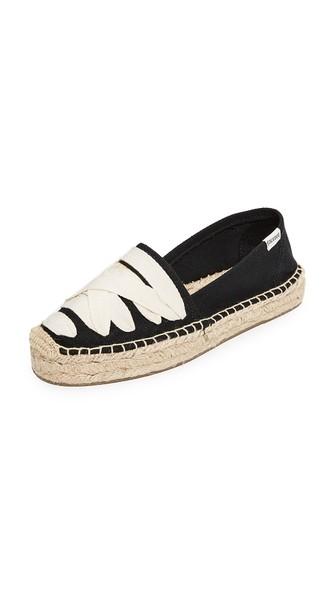 Soludos Laced Platform Smoking Slippers