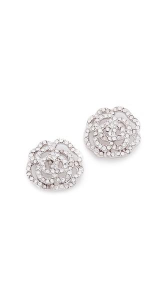 Kate Spade New York Crystal Rose Stud Earrings