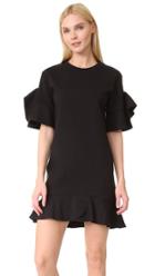 Goen J Ruffled Cotton Dress