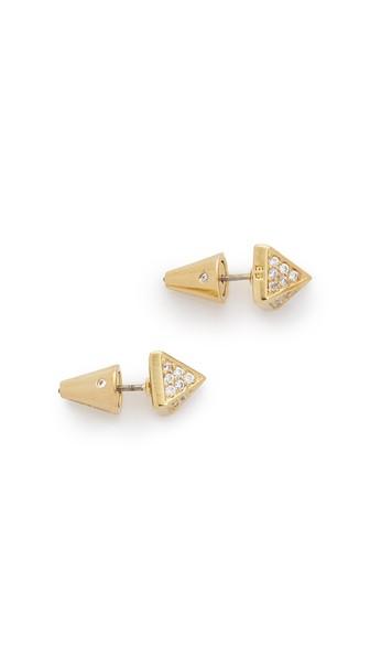 Eddie Borgo Pave Stud Earrings