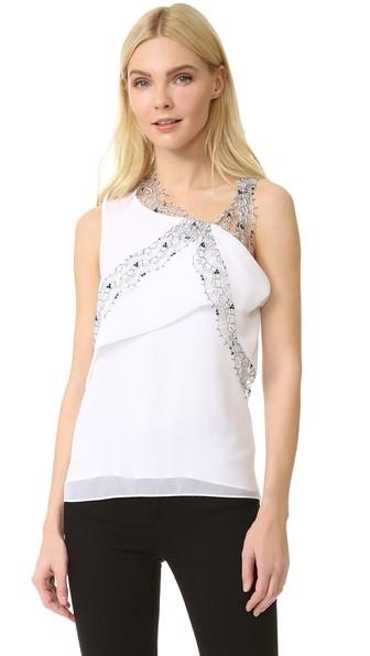 Carven Sleeveless Blouse