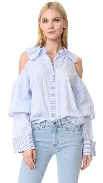 Romanchic Apple Shoulder Shirt