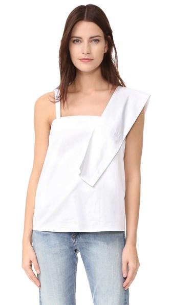 J O A Asymmetric Blouse