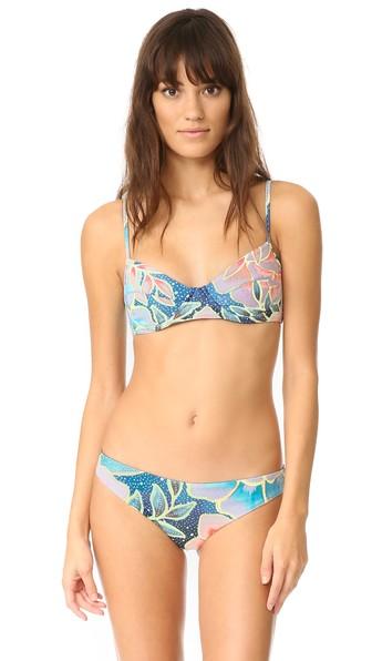 Mara Hoffman Cropped Cami Underwire Bikini Top