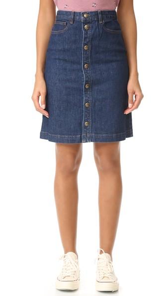 A P C Therese Skirt