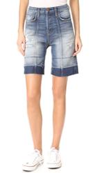 Current Elliott The Seamed Shorts
