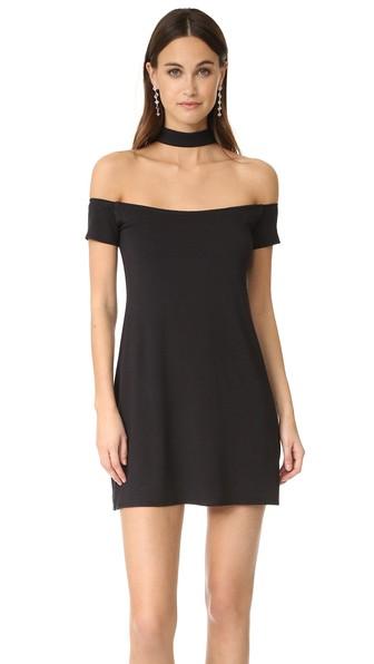 Twenty Tees Collar Off Shoulder Dress