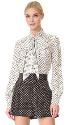Marc Jacobs Tie Neck Blouse