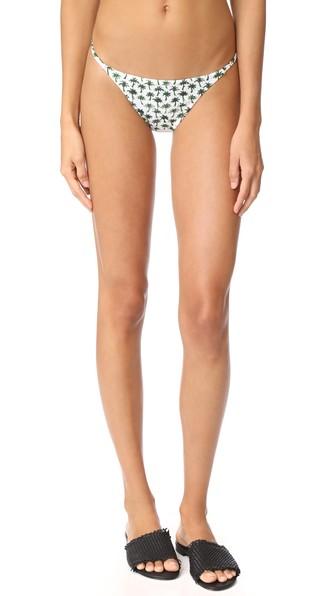 Milly Palm Print Elba Bikini Bottoms