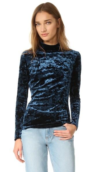 Only Hearts Velour Turtleneck
