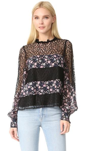 Nanette Lepore Fiore Blouse