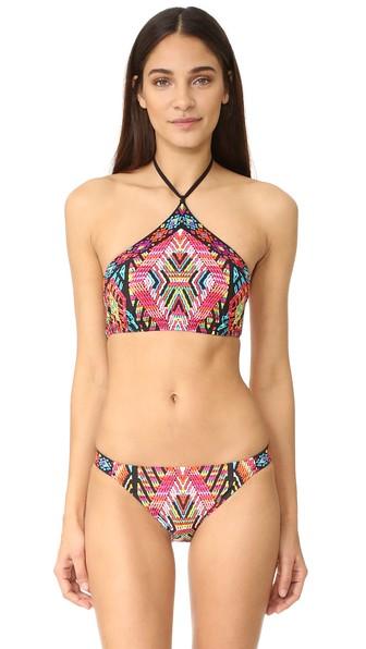 Nanette Lepore Mayan Mosaic Stargazer Top