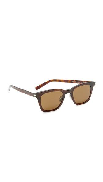 Saint Laurent Sl 138 Slim Sunglasses