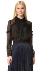 Amelia Toro Ruffle Blouse