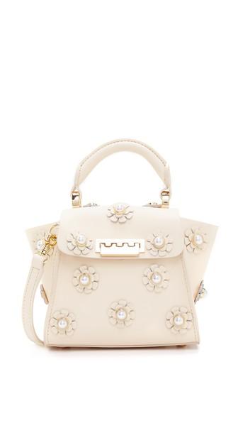 Zac Zac Posen Eartha Floral Top Handle Mini Cross Body Bag