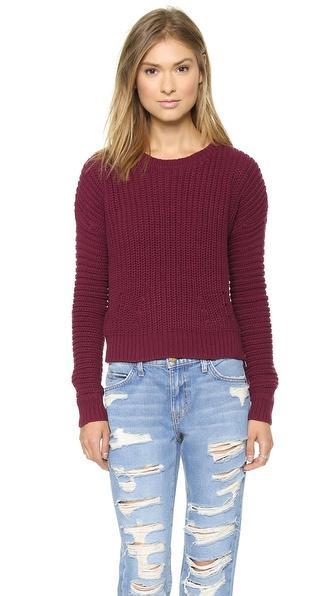 360 Sweater Milan Sweater - Boysenberry
