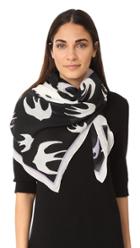 Mcq Alexander Mcqueen Swallow Swarm Scarf
