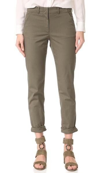 Veronica Beard Coach Cuffed Pants