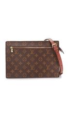 What Goes Around Comes Around Louis Vuitton Monogram Rectangular Shoulder Bag Previously Owned 