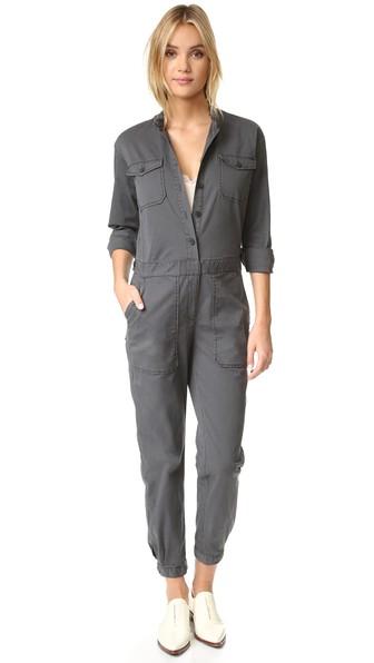La Vie Rebecca Taylor Stretch Twill Jumpsuit