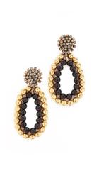 Marni Clip On Earrings With Strass