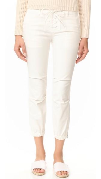 Nili Lotan Lace Up Military Pants