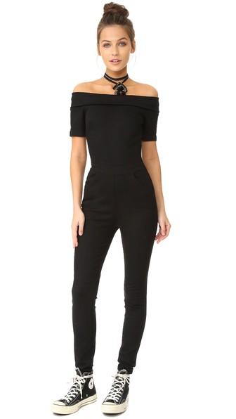 3x1 Off The Shoulder Jumpsuit