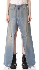 R13 Snap Slouch Skirt