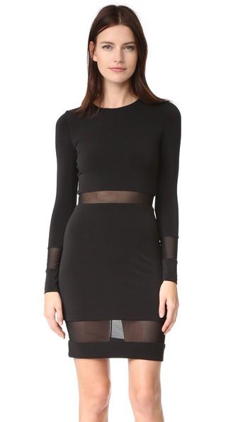 Alice Olivia Air Madie Long Sleeve Dress