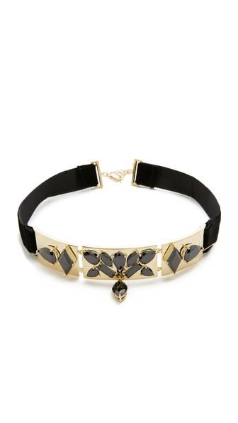 Noir Jewelry Jagged Choker Necklace