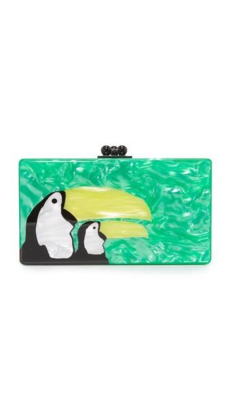 Edie Parker Jean Toucans Clutch