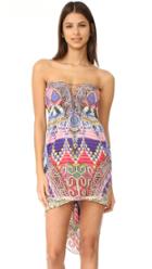 Camilla Short Lace Up Caftan