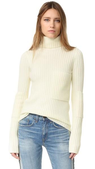 Joseph High Neck Ribbed Sweater