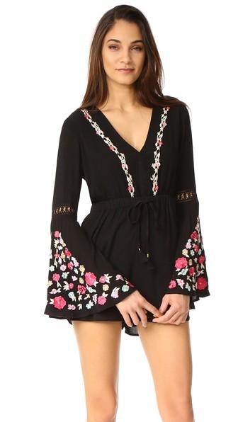 Rahicali Poppy Romance Romper