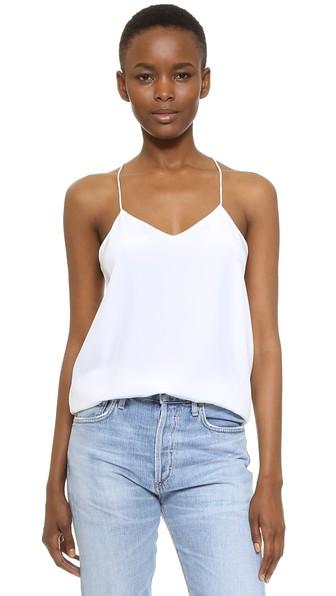 Tibi Classic Racer Back Camisole