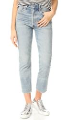 Citizens Of Humanity Dree High Rise Slim Straight Crop Jeans