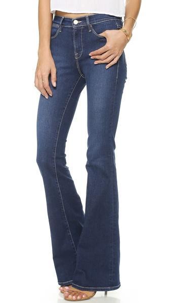 Frame Le High Flare Jeans - Benedict Canyon