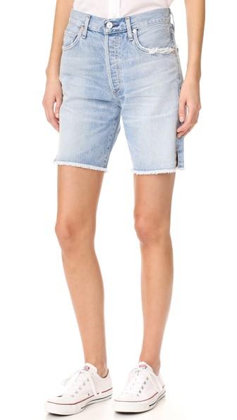 Citizens Of Humanity Liya High Rise Classic Fit Shorts