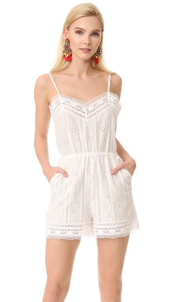 Goen J Lace Romper