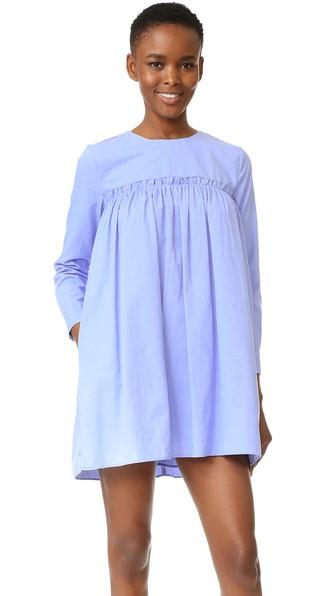 English Factory Smocked Baby Doll Dress