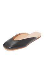 Helmut Lang Square Toe Flats