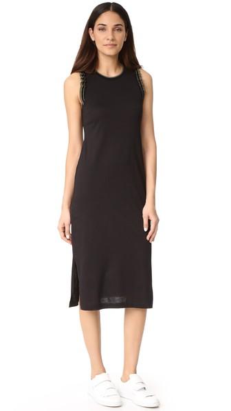 Grey Jason Wu Sleeveless Ruffle Dress